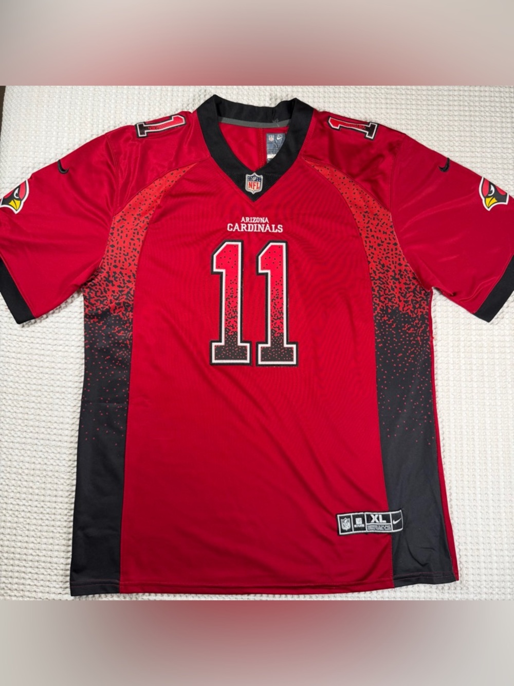 Nike Cardinals Larry Fitzgerald #11 Jersey Red Mens Size XL NFL